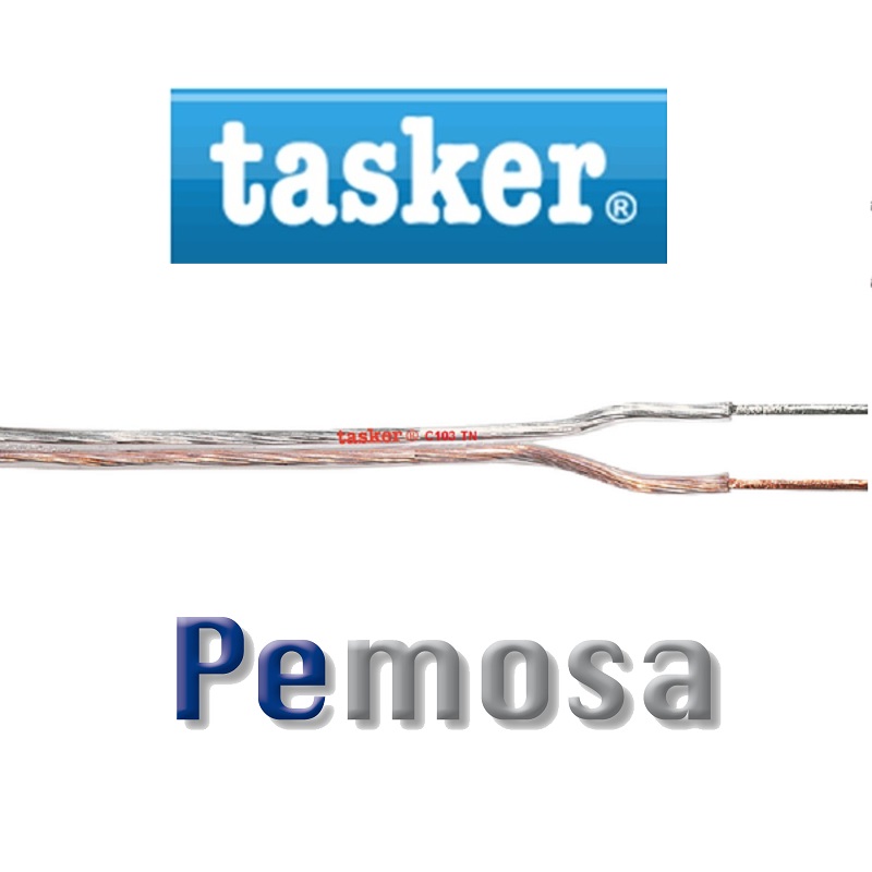 Paralelo transparente  para altavoces 2x022 mm2 Tasker